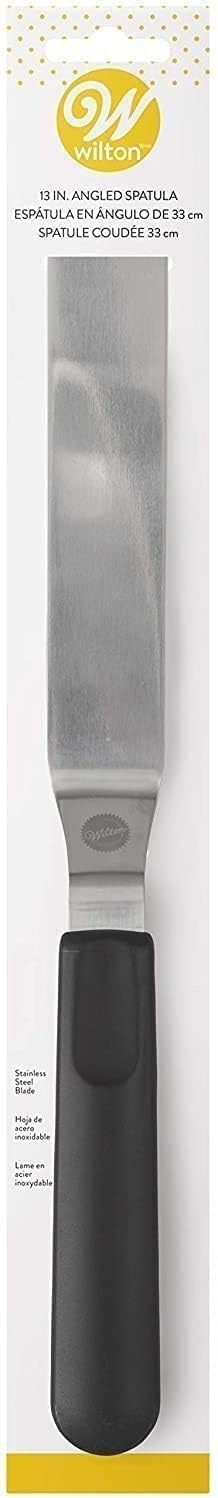 image:imageWilton Angled Frosting Spatula Stainless Steel 13 Inch9 inch Pack of 4