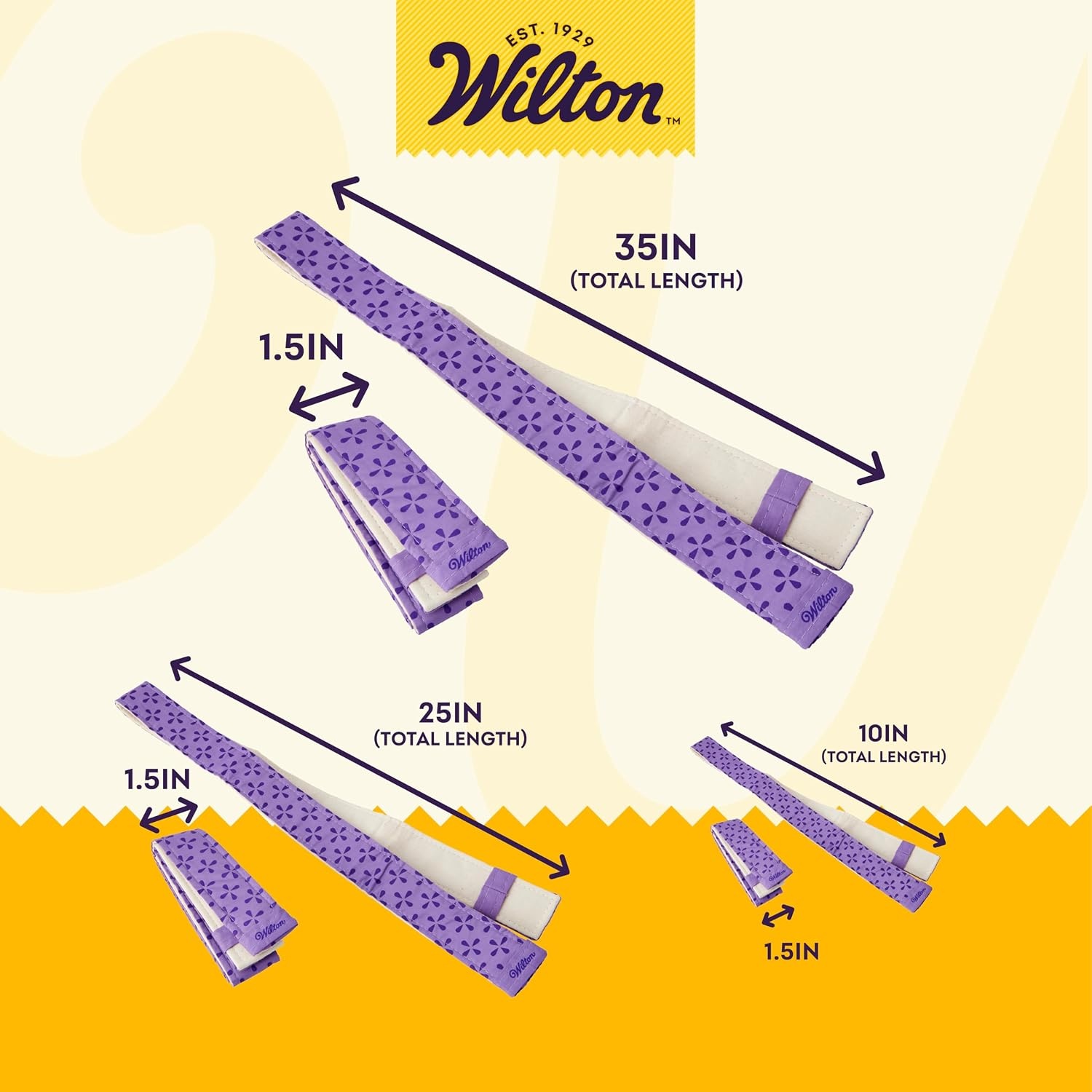 image:imageWilton Bake Even Cake Strips Level Cakes 2Piece Set6Pc