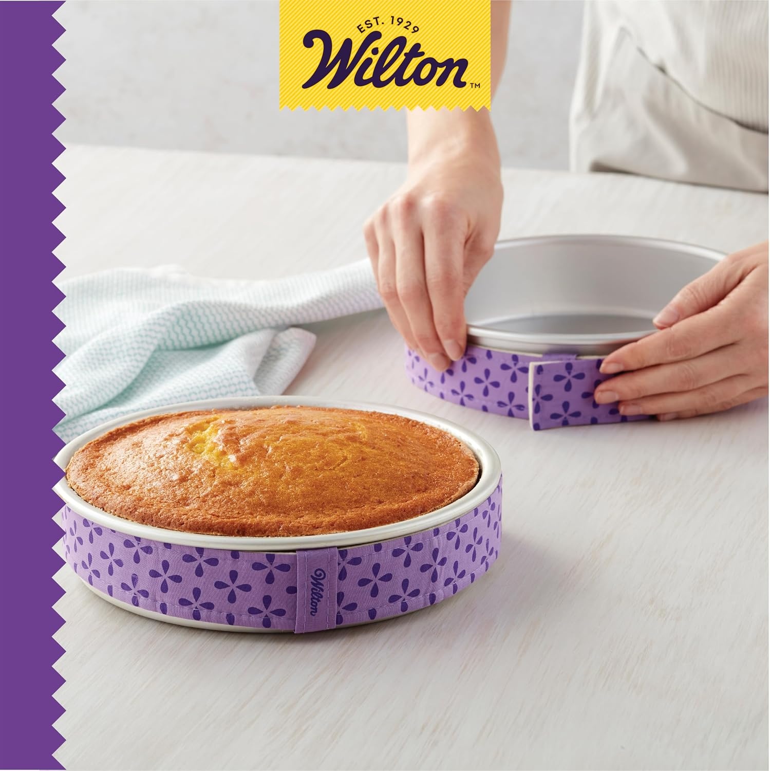 image:imageWilton Bake Even Cake Strips Level Cakes 2Piece Set6Pc