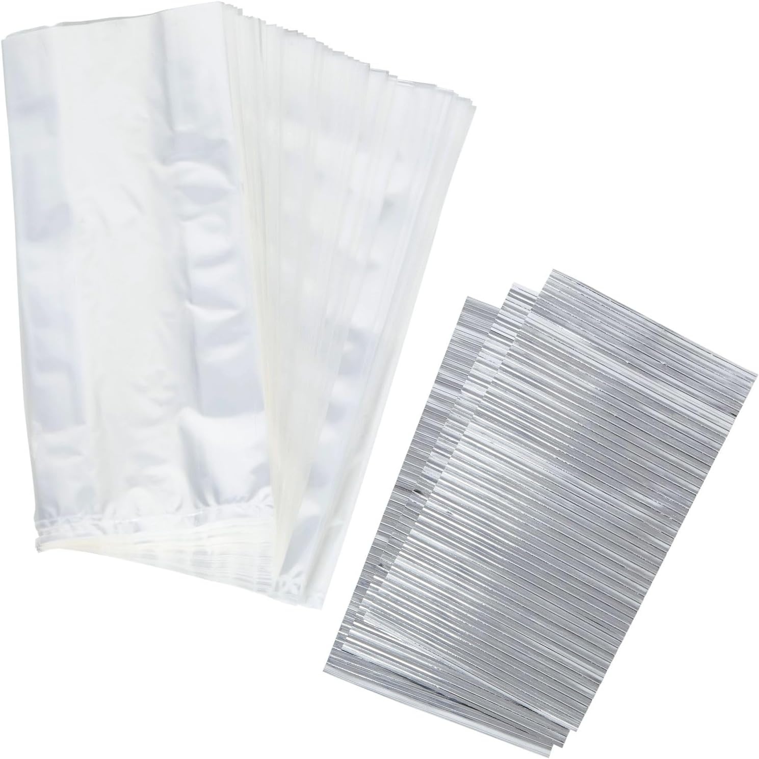 image:imageWilton Clear Treat Party Bags 4 x 95 in 150Pack150 Pack