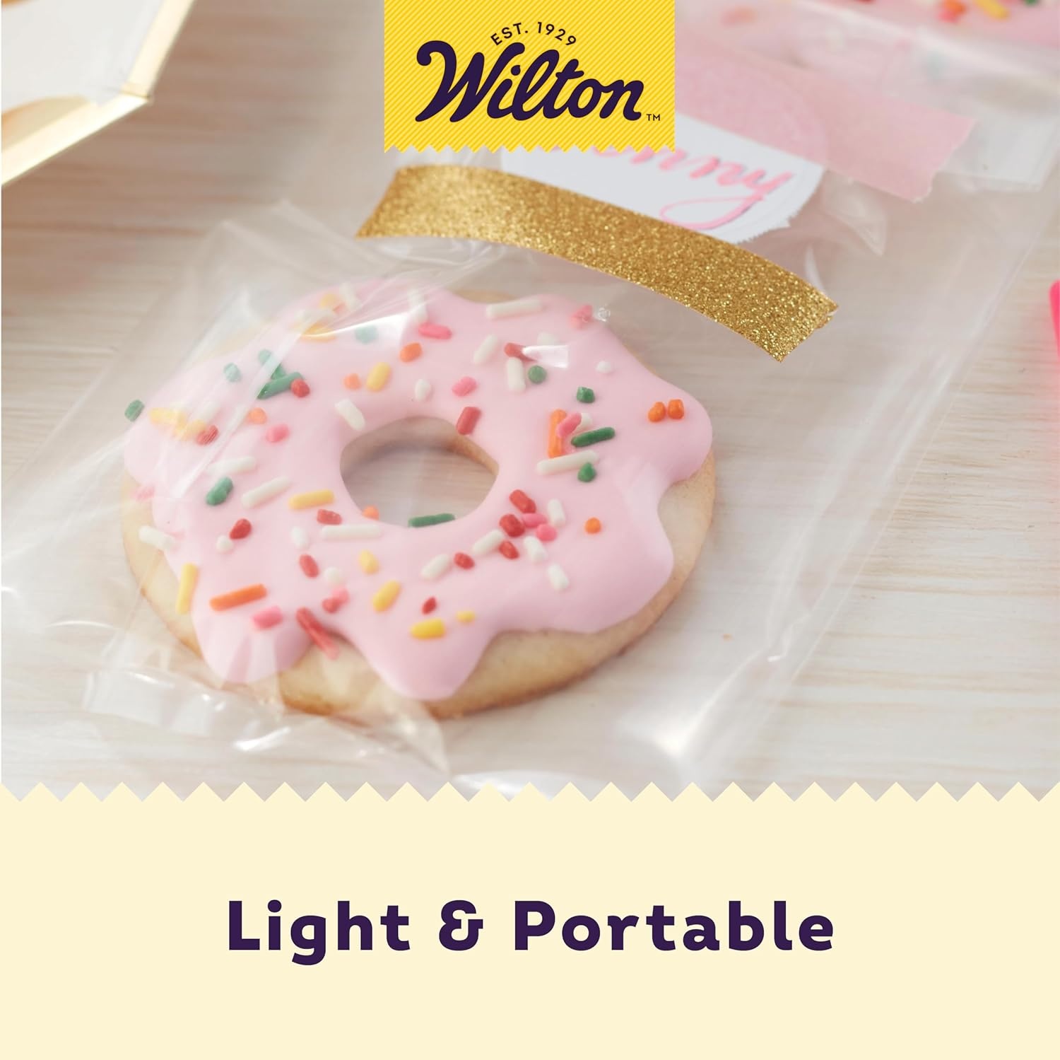 image:imageWilton Clear Treat Party Bags 4 x 95 in 150Pack50 Pack