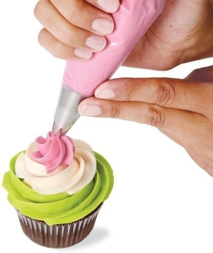 image:imageWilton Cupcake Decorating Set Piping Bags Tips 12PiecePack of 12