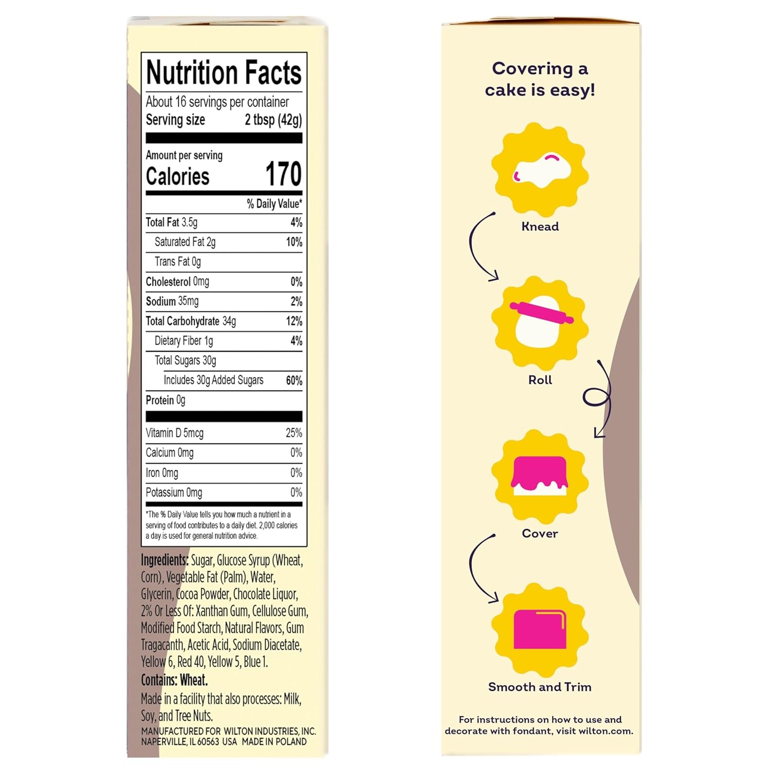 image:imageWilton Decorator Preferred Black Fondant Icing 24 ozChocolate