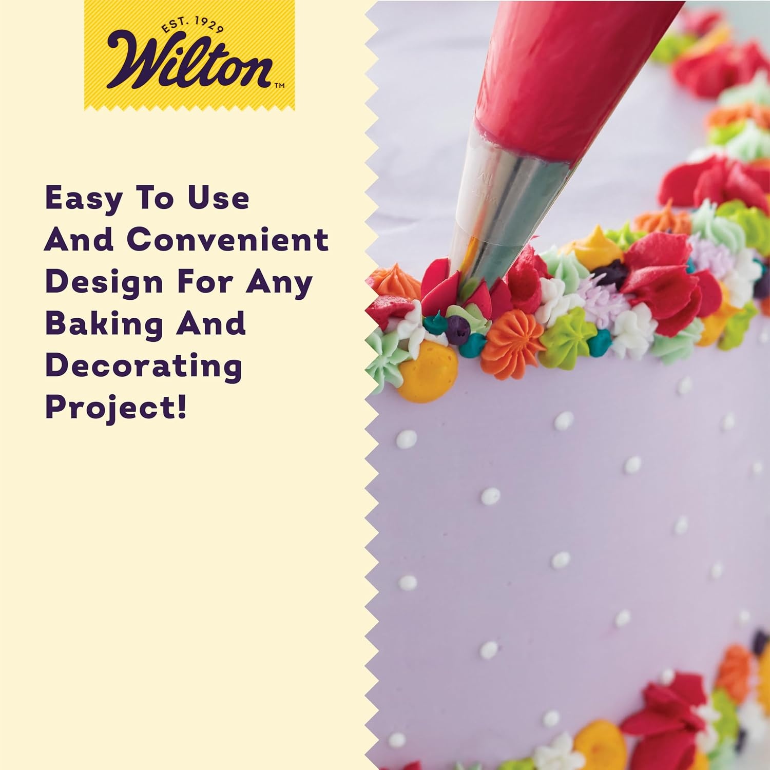image:imageWilton Deluxe Piping Tip Set Petals Leaves 25Piece0