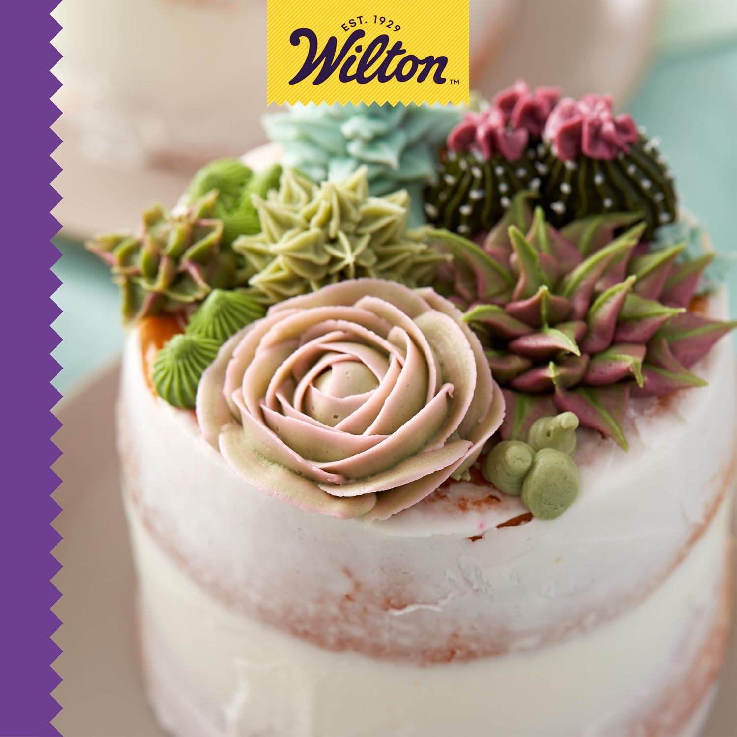 image:imageWilton Deluxe Piping Tip Set Petals Leaves 25Piece0