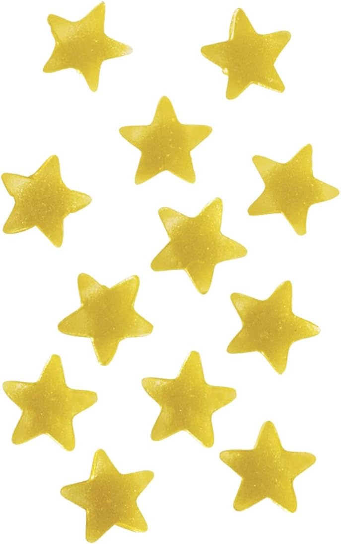 image:imageWilton Edible Gold Glitter Star Sprinkles Shimmering 04 oz11 g Pack of 12