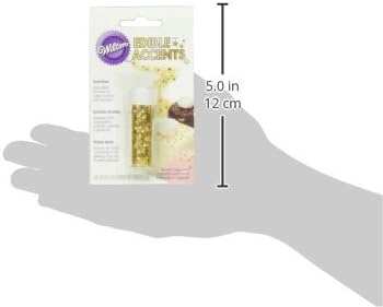 image:imageWilton Edible Gold Glitter Star Sprinkles Shimmering 04 oz11 g Pack of 12