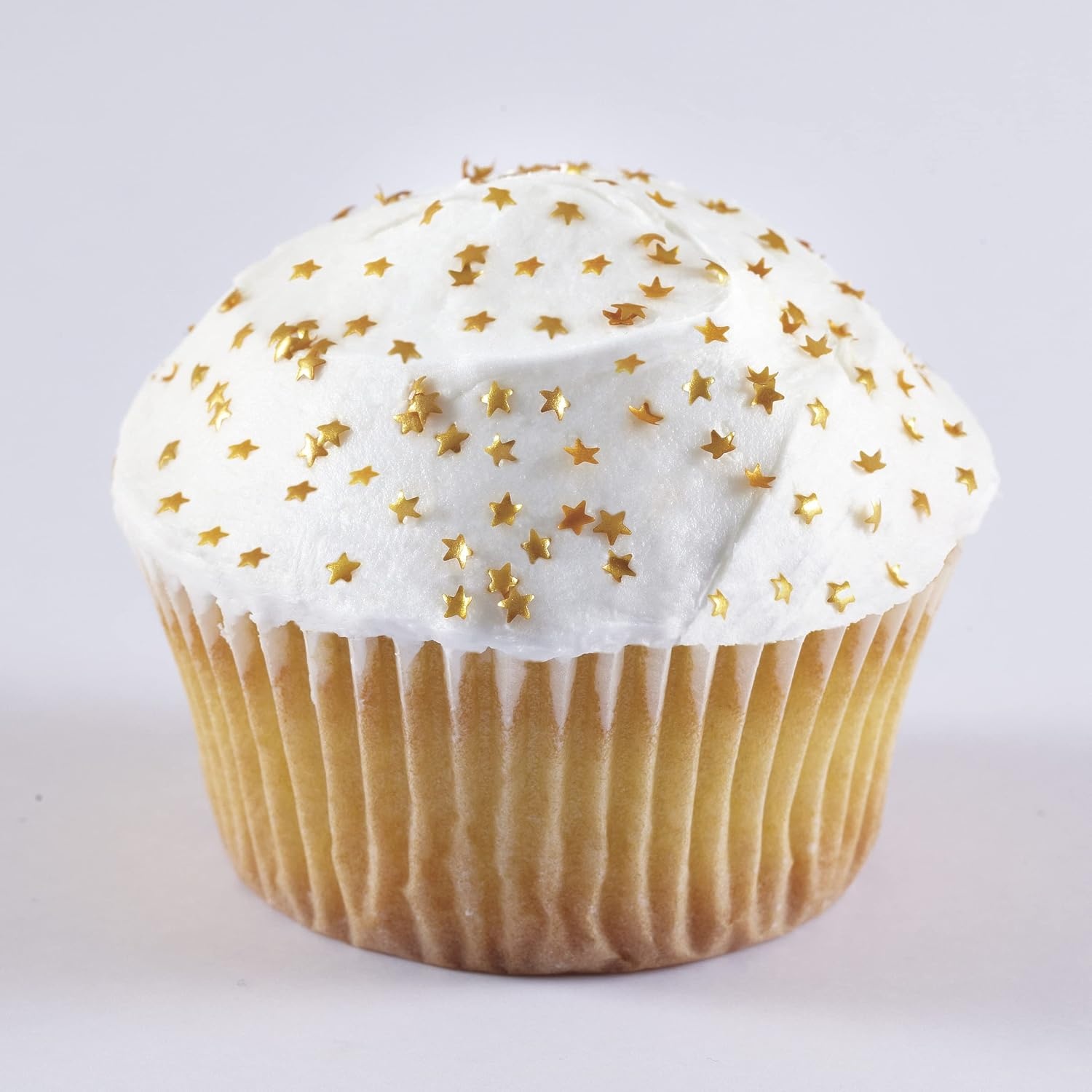 image:imageWilton Edible Gold Glitter Star Sprinkles Shimmering 04 oz11 g Pack of 12