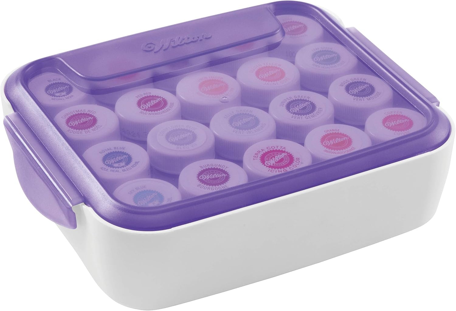 image:imageWilton Icing Color Organizer Case 20Bottle Capacity Decorating SuppliesColor Organizer
