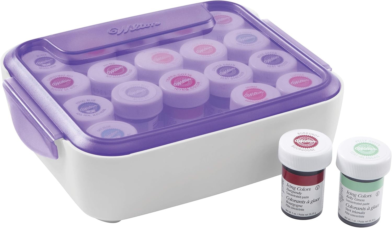 image:imageWilton Icing Color Organizer Case 20Bottle Capacity Decorating SuppliesColor Organizer