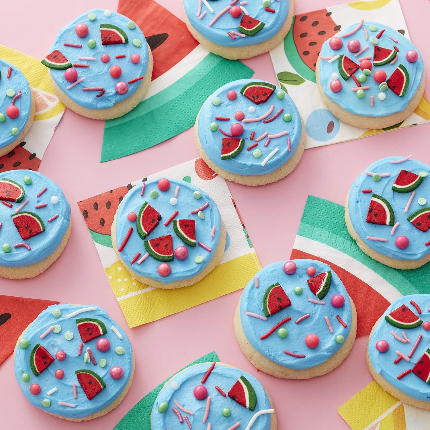 image:imageWilton Rainbow Sprinkles Mix Jimmies and Nonpareils 10 ozWatermelon