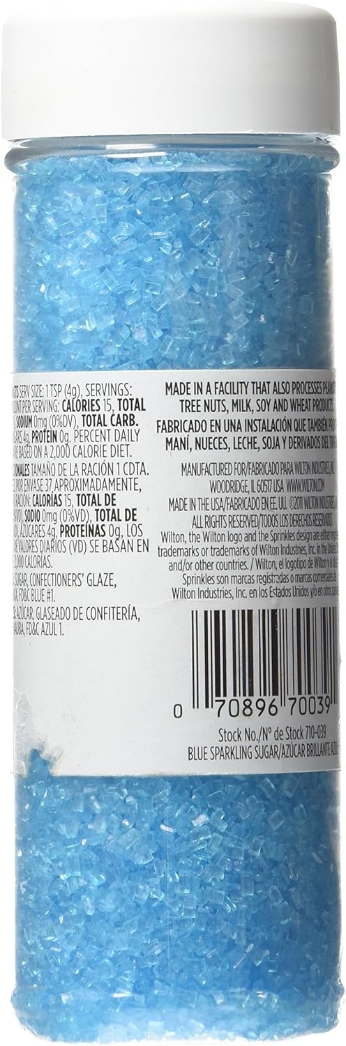 image:imageWilton Sparkling Sugar Decorating Sprinkles 525 oz BlueAzul