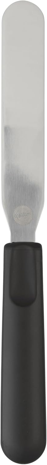 image:imageWilton Straight Frosting Spatula Ergonomic Handle 11 Inch Black11 inch Straight Spatula Pack of 2