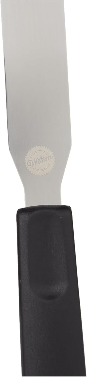 image:imageWilton Straight Frosting Spatula Ergonomic Handle 11 Inch Black11 inch Straight Spatula Pack of 2