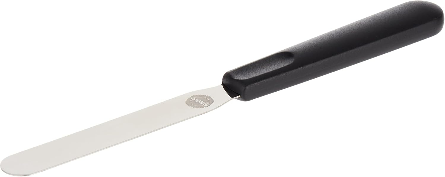 image:imageWilton Straight Frosting Spatula Ergonomic Handle 11 Inch Black9 inch Straight Spatula Pack of 1