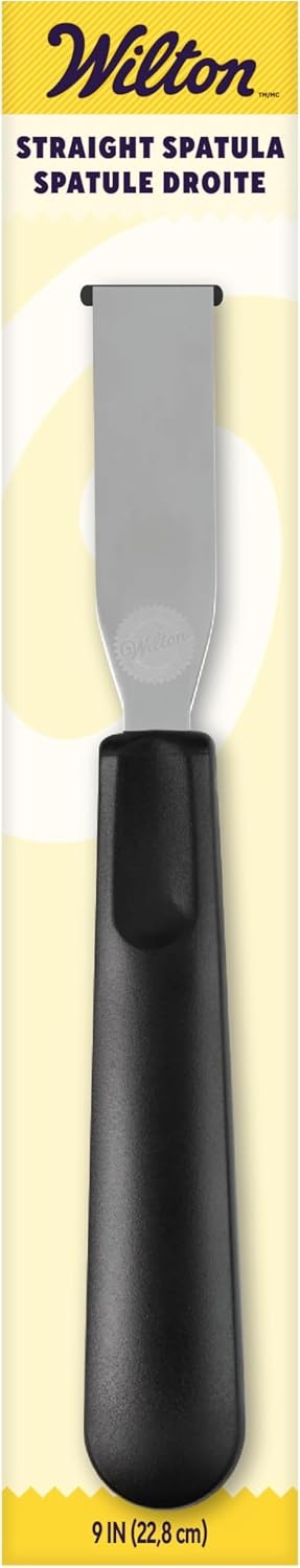 image:imageWilton Straight Frosting Spatula Ergonomic Handle 11 Inch Black9 inch Straight Spatula Pack of 1