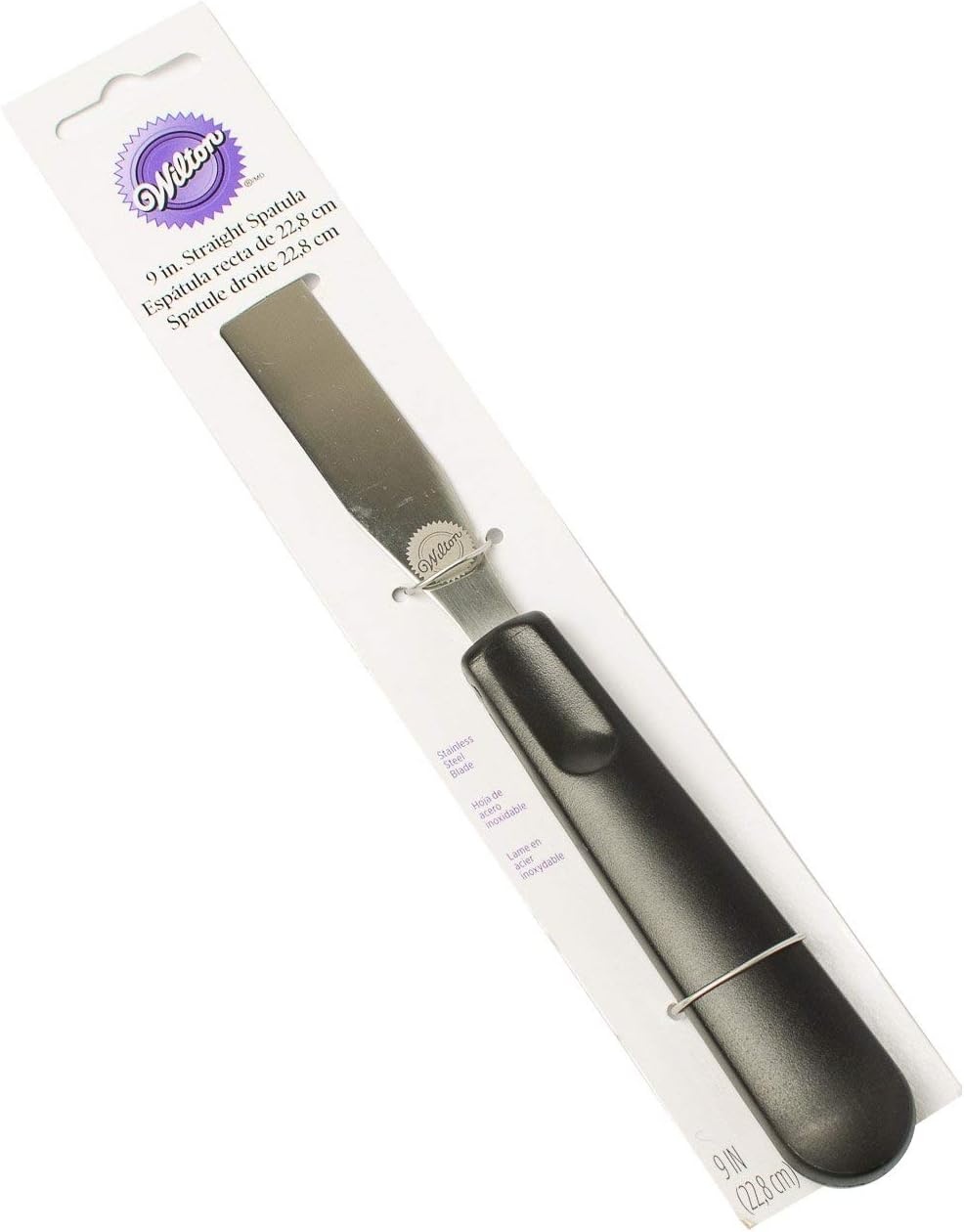 image:imageWilton Straight Frosting Spatula Ergonomic Handle 11 Inch Black9 inch Straight Spatula Pack of 3