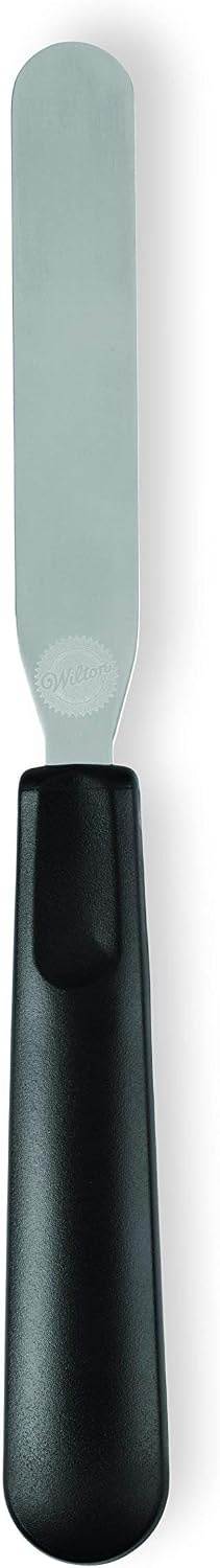 image:imageWilton Straight Frosting Spatula Ergonomic Handle 11 Inch Black9 inch Straight Spatula Pack of 3