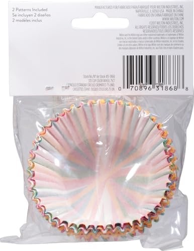 image:imageWilton White Standard 75 Baking Cups Single PackMulticolor