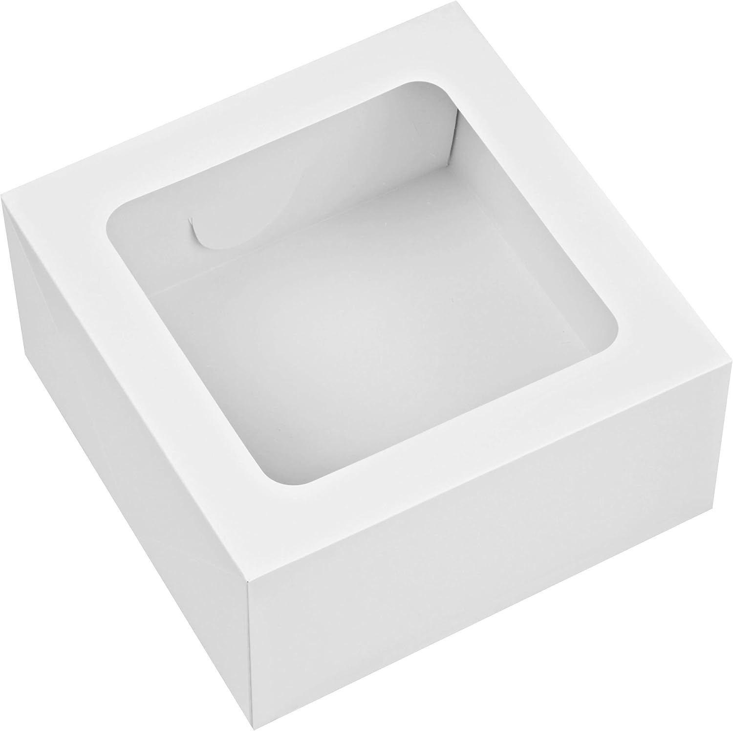 image:imageWilton White Treat Boxes with Windows Mini Cakes 9PieceAssorted
