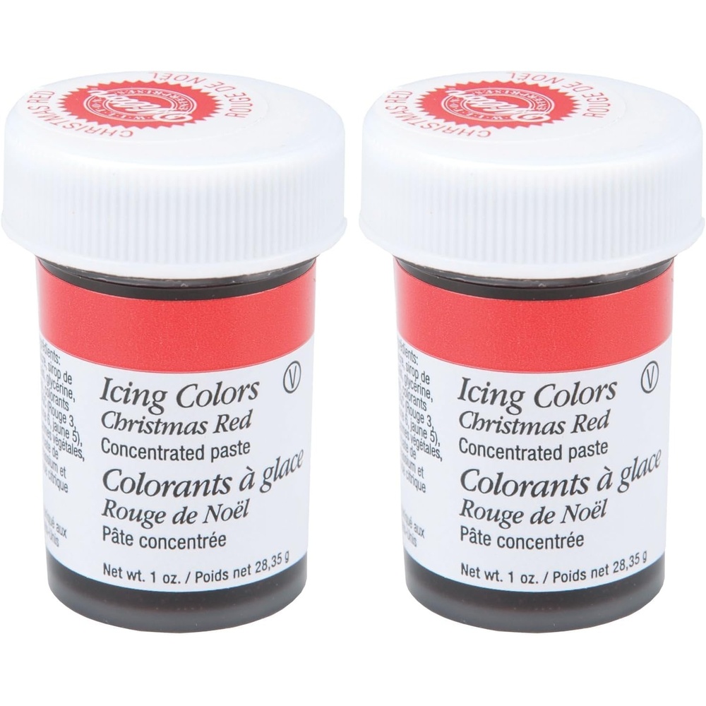 image:imageWilton Christmas Red Concentrated Gel Icing Color 1 oz1 Ounce Pack of 2
