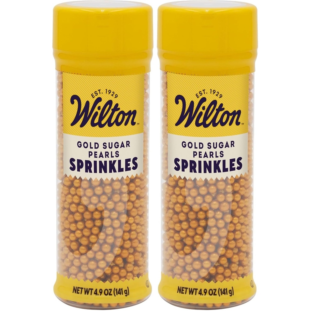 image:imageWilton Decorating Sugar Pearls Cake Sprinkles 5 oz BlackDorado