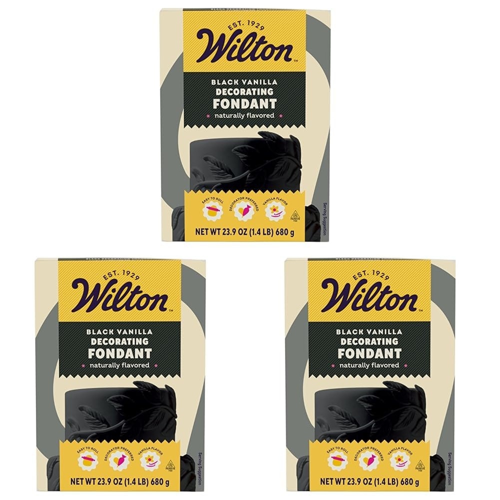 image:imageWilton Decorator Preferred Black Fondant Icing 24 oz