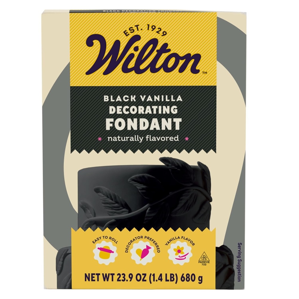 image:imageWilton Decorator Preferred Black Fondant Icing 24 ozBlack