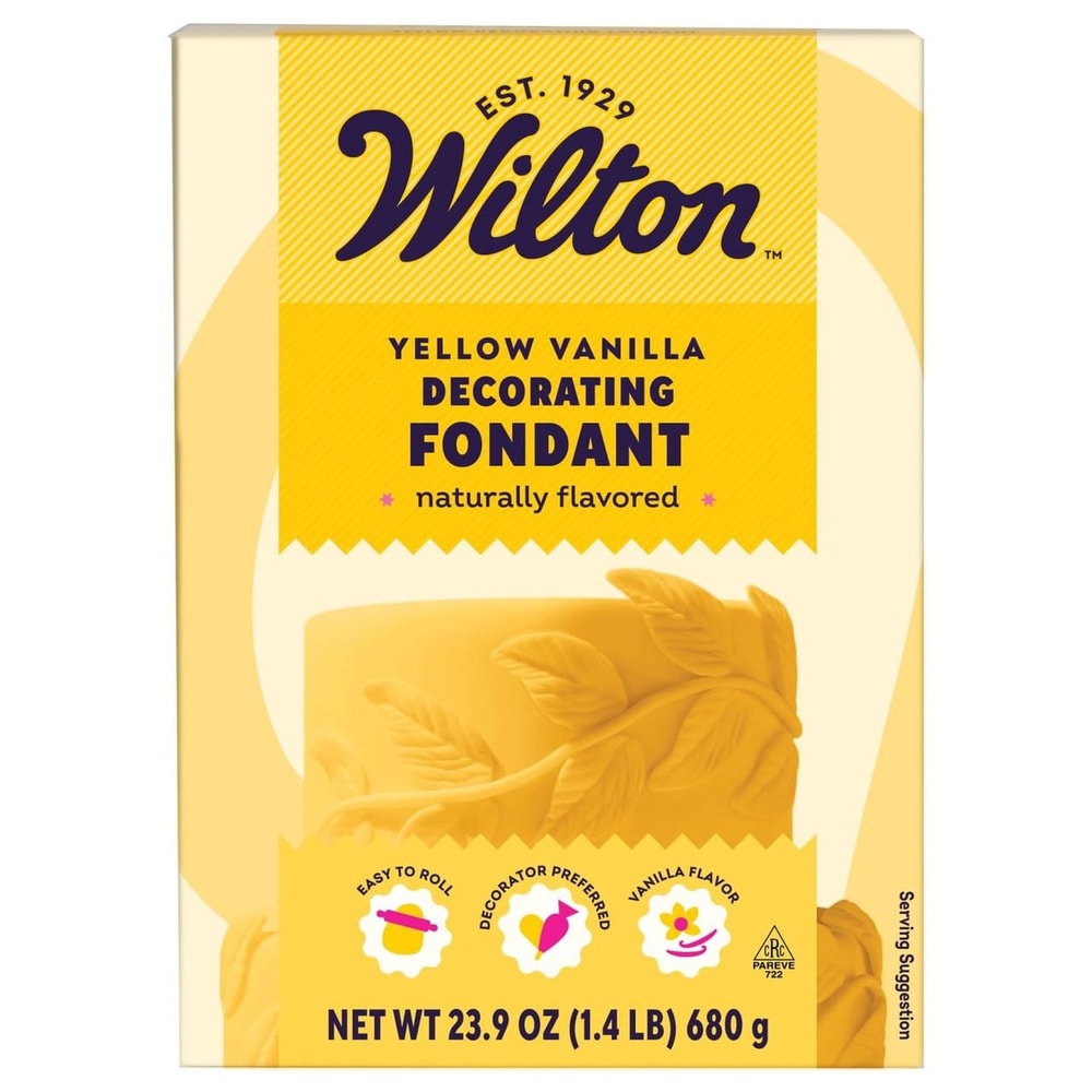 image:imageWilton Decorator Preferred Black Fondant Icing 24 ozYellow