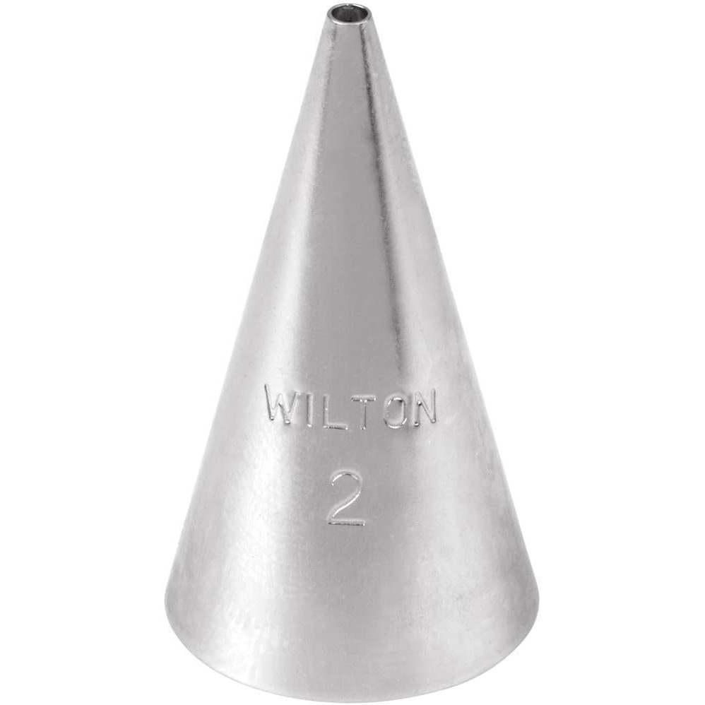 image:imageWilton Open Star Tip Number 32 Piping Tip For Standard Decorating Bags And Couplers Stainless SteelNo 2  Round