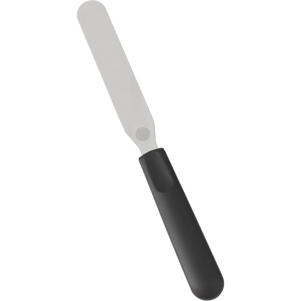 image:imageWilton Straight Frosting Spatula Ergonomic Handle 11 Inch Black11 inch Straight Spatula Pack of 1