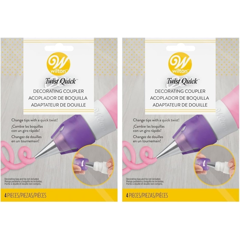 image:imageWilton Twist Quick Decorating Coupler 4Pieces