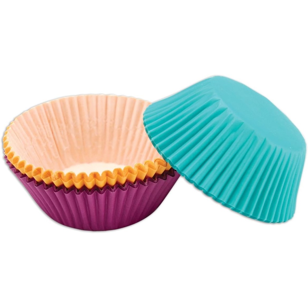 image:imageWilton White Standard 75 Baking Cups Single PackJewel Tone Colors