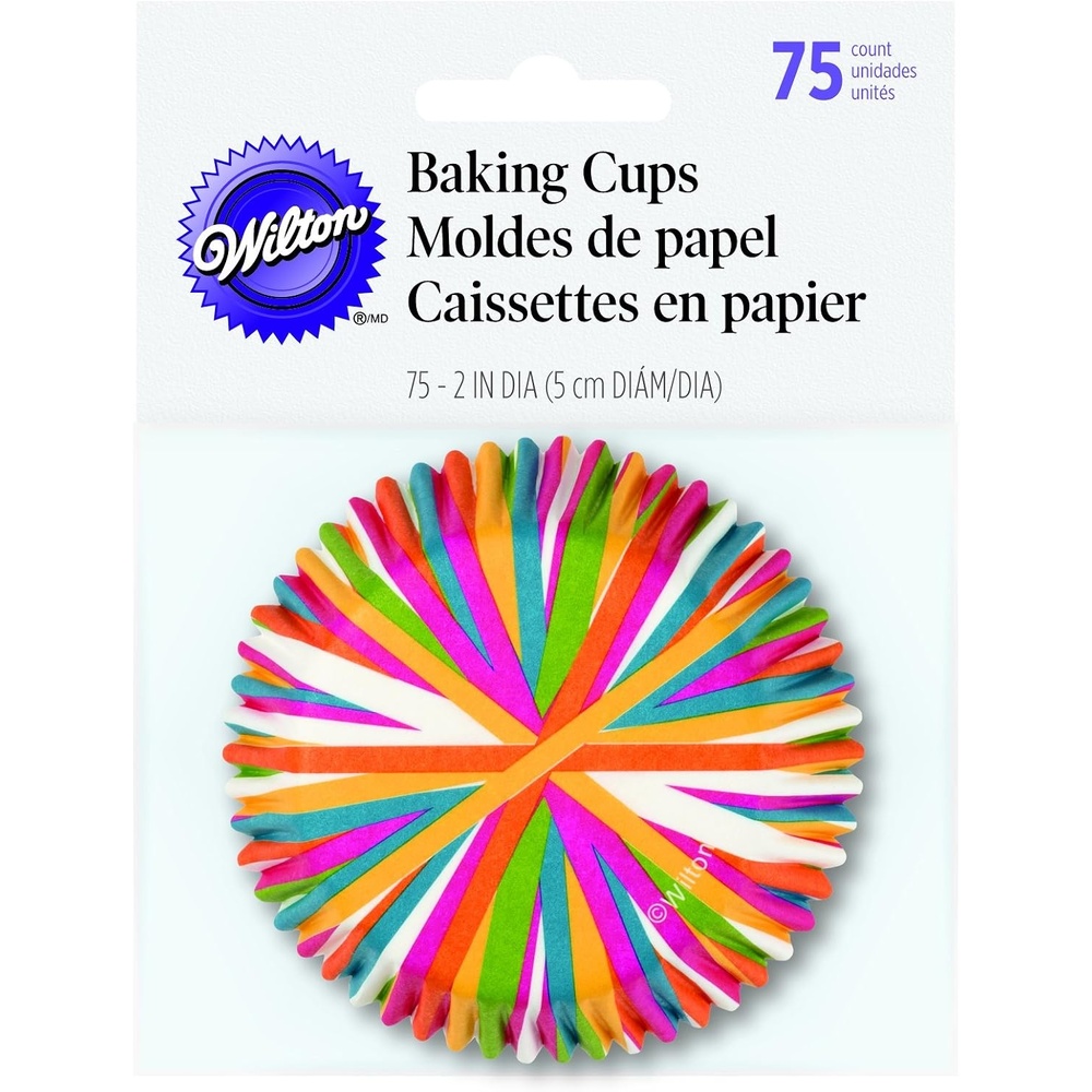 image:imageWilton White Standard 75 Baking Cups Single PackMulticolor