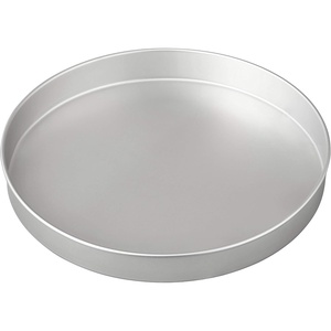 Wilton 12 in. Round Cake Pan, 2 in. Deep Aluminum Bakeware for Cakes, Rust-Resistant, Even Heating, Professional Quality, Packaging May Vary(16 x 2 in.)