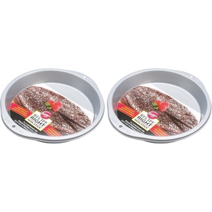 Wilton Aluminum Round Cake Pan, Made Without PFAS, 9 in.(9 (Pack of 2))