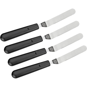 Wilton Angled Frosting Spatula, Stainless Steel, 13 Inch(9 inch (Pack of 4))