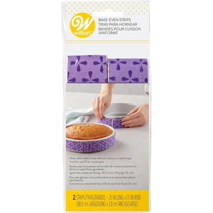 Wilton Bake Even Cake Strips, Level Cakes, 2-Piece Set(2-Pc.)