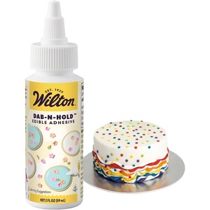 Wilton Dab-N-Hold Edible Adhesive, Food-Safe Glue, 2 oz.(White)