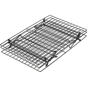Wilton Excelle Elite 3-Tier Cooling Rack for Cookies, Cake and More – Cool Batches of Cookies, Cake Layers or Finger Foods, Black(Cakes and More)