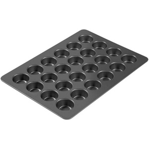 Wilton Gold Non-Stick Muffin Top Pan, Made Without PFAS, 11 x 16 in(Standard – 24 Cup)