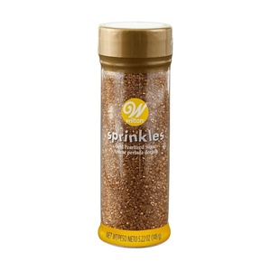 Wilton Pearlized Sugar Sprinkles for Cookie & Cake Decorating, 5.22 oz., Gold(Gold)