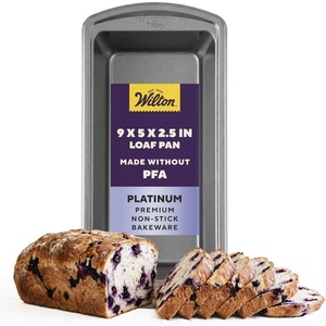 Wilton Platinum Non-Stick Loaf Pan, Made Without PFAS, 9 x 5 in(Loaf Pan)