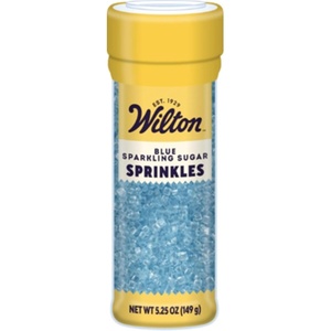 Wilton Sparkling Sugar Decorating Sprinkles, 5.25 oz., Blue(Blue)