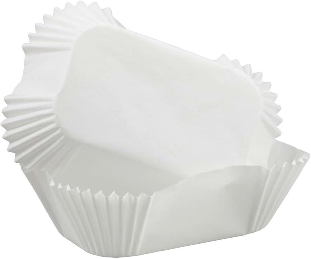 image:imageWilton Petite Loaf Baking Cups White MicrowaveSafe