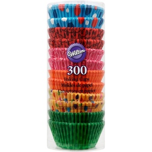 Wilton Standard Cupcake Liner Baking Cups, 300-Count, Seasonal