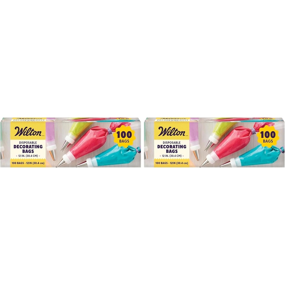 image:imageWilton EasyGrab Disposable Decorating Bags 16 in 100Count1 Count Pack of 2