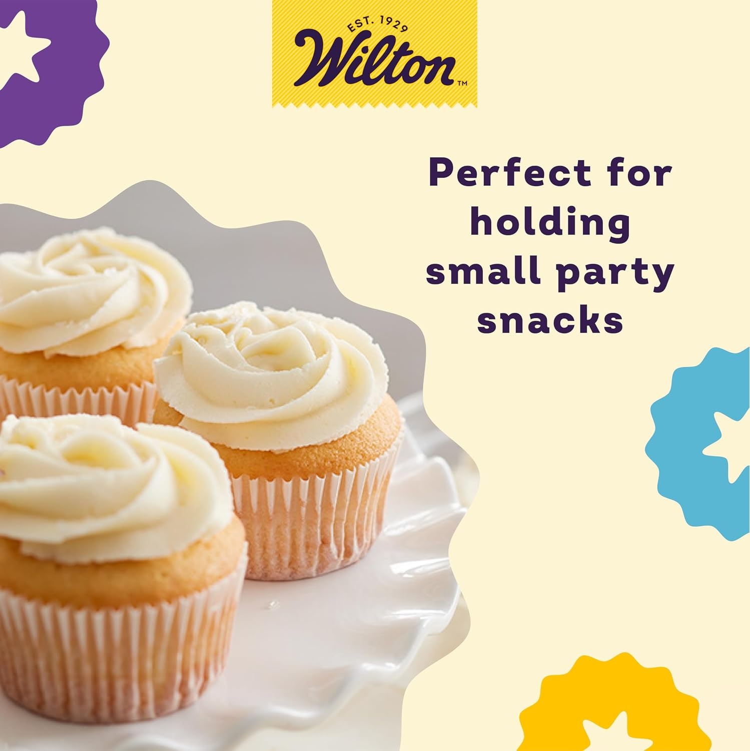 image:imageWilton Mini Baking Cups White 125 in 350Count