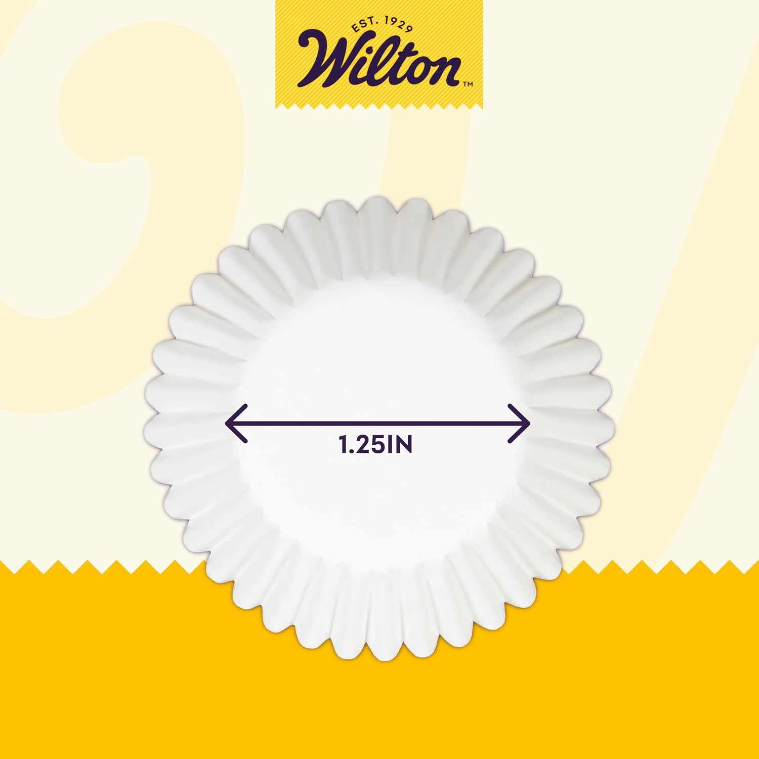 image:imageWilton Mini Baking Cups White 125 in 350Count
