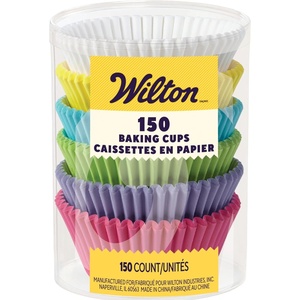Wilton Multicolor Standard Cupcake Baking Cups, 75-Count